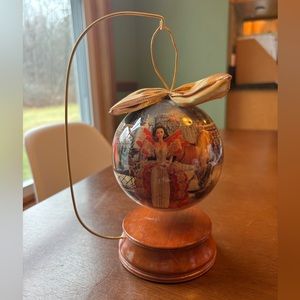 Barbie ornament 1997 with stand